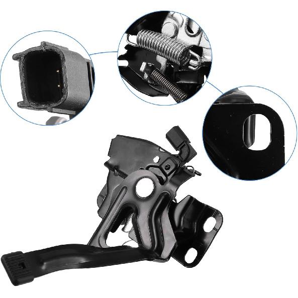 ACROPIX Car Hood Latch Lock Assembly Replacement for Honda CR-V 2012-2016 No.74120T0AA01 - Pack of 1 Black