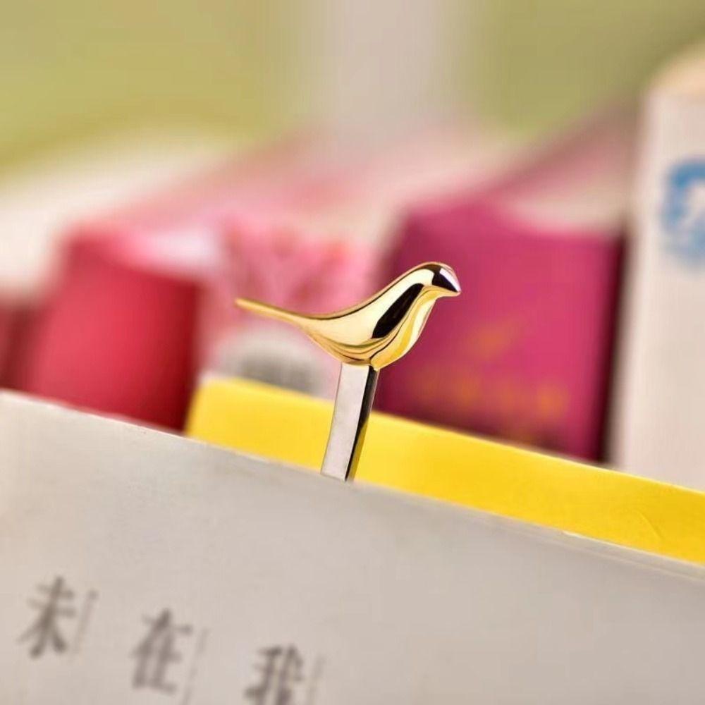 Decoration Book Support Bird Cat Shaped Pagination Mark Reading Assistant Book Clip Bookmark