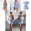 Striped Summer Women Casual Playsuit Stylish Ladies Jumpsuit For Beach Days