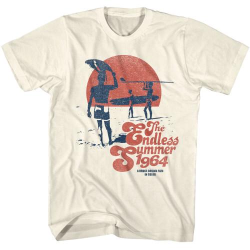 Bruce Brown Films 1964 The Endless Summer T-shirt - Natural Unisex T-Shirt S