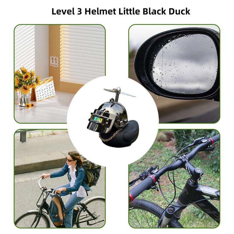 Motorcycle Handlebar Duck Squeeze Duck Dashboard Decorations Cute Yellow Duck Bicycle Accessories Ornaments Car Decorations