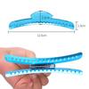 6PCS Vintage Metal Finger Wave Hair Clips Aluminum Hairpin Hairdressing Salon Barber Styling Tool Fixed Hairclips