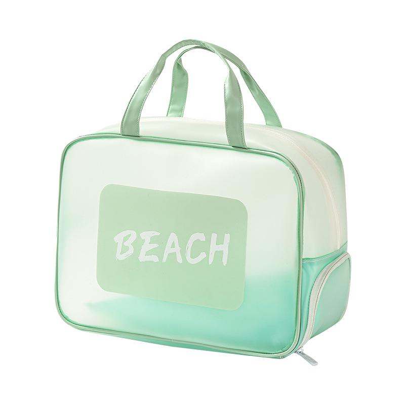 Waterproof Sports Swim Bag with Wet/Dry Compartments, Large Capacity Beach & Yoga Fitness Bag
