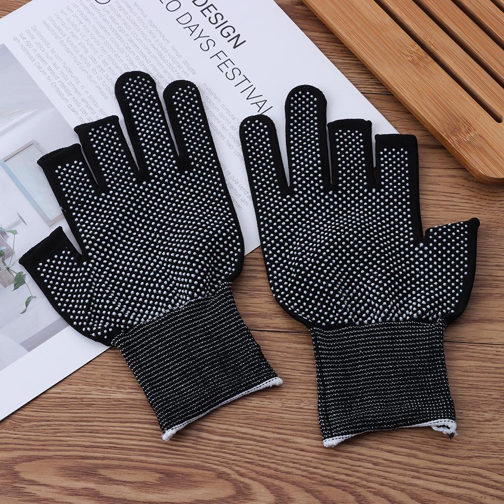 Summer Stretch Sunscreen Anti-Slip Fishing Gloves Driving Mittens Sun Protection Open/Half Fingers
