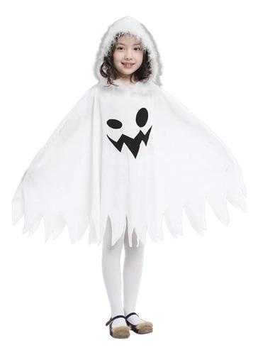 Ghost Costume For Boys And Girls With Hood And Halloween P