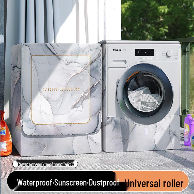 

Универсальный водонепроницаемый пылезащитный солнцезащитный чехол для стиральных машин-автоматов на 10 кг Washing capacity 8.5-10 kg