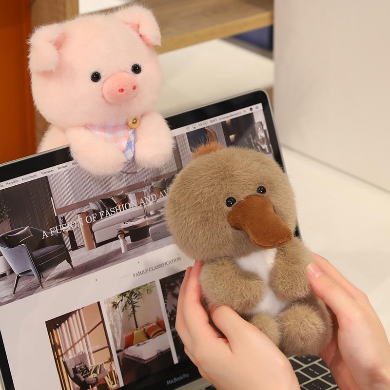 TreasuringU New 15cm Mini Plush Toys Cute Animals Stuffed Dolls Cartoon Animals Plushie Toy Birthday Gifts