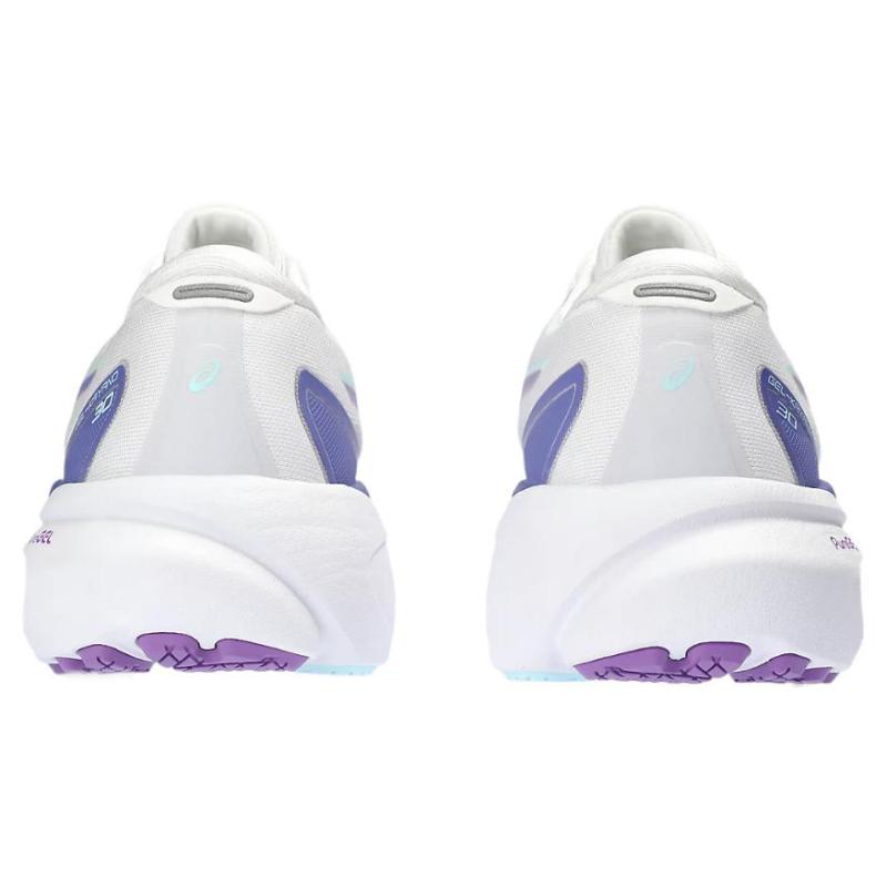 ASICS Gel Kayano 30 White Cyber Grape Women's Sneakers 1012B357-100