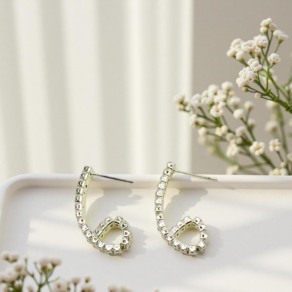Europäische Zirkon-Ohrringe: Elegant, Hell und Vielseitig für einen Luxuriösen Look