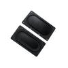 5-6" Speaker Low-Frequency Radiator Diaphragm with Patterned Rubber Edge and Holes, 90x175MM Bass Vibration Plate