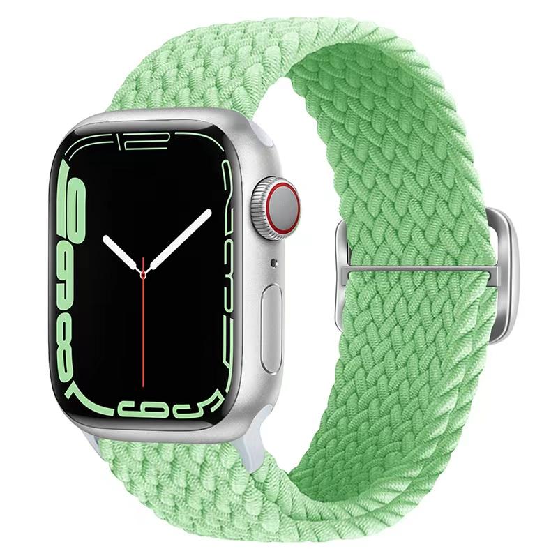 Braided Solo Loop For Apple Watch Ultra Band 40mm 44mm 41mm 38mm 49mm 45mm Elastic Nylon Bracelet iWatch Series 9 8 7 3 Se Strap