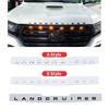 3D ABS Letters Sticker Hood Emblem Badge Exterior Modification Accessories For 2021-2023 Land Cruiser 300 LC300 VXR GXR