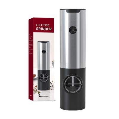 Elektrický mlýnek na pepř Mlýnek na koření Automatický mlýnek na pepř Láhev Kuchyňský artefakt Gadget
