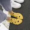 5 Paare/Set Damen Katzenmuster Cartoon Niedliche Knöchelsocken Atmungsaktiv Bequem Kurze Baumwollsocken Frühling Sommer