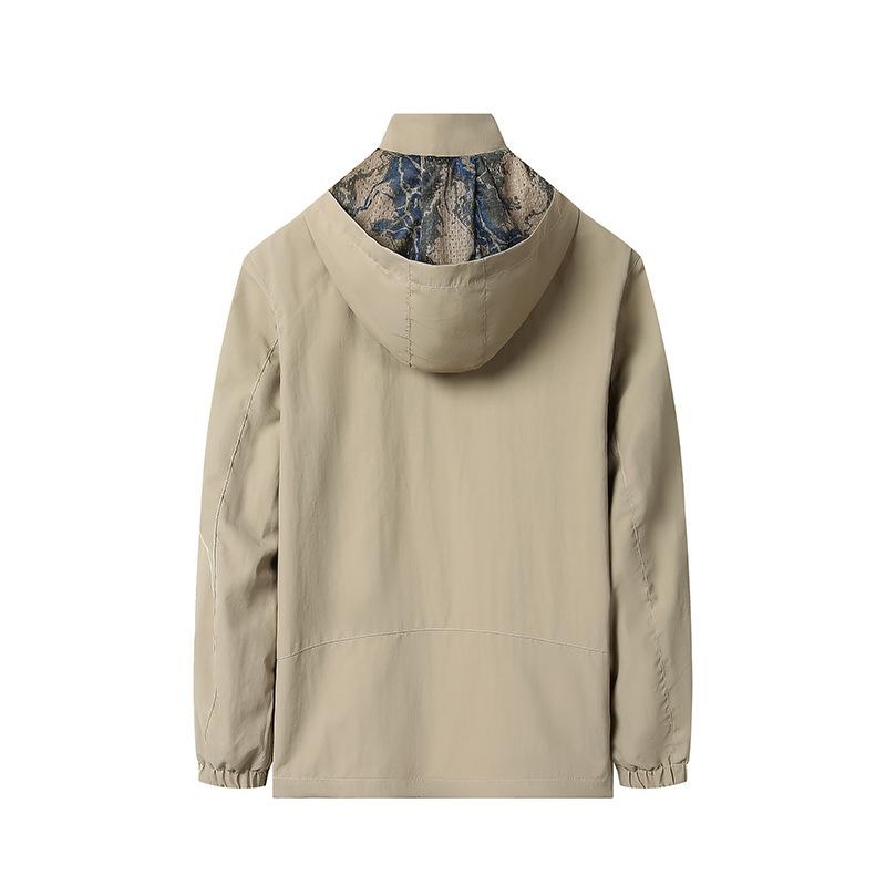 Hooded Men's Jacket Autumn Korean Style Men's and Women's Jacket Jacket Loose Casual Sports Men's Clothing