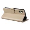 For Samsung Galaxy A07 5G/A07 4G Case Magnetic Snap Litchi Texture Leather Wallet Phone Cover with Wrist Strap