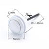 1 Stücke Dual Flush Toilette Tank Taste 38Mm/48Mm/58Mm Runde Form Closestool Tasten