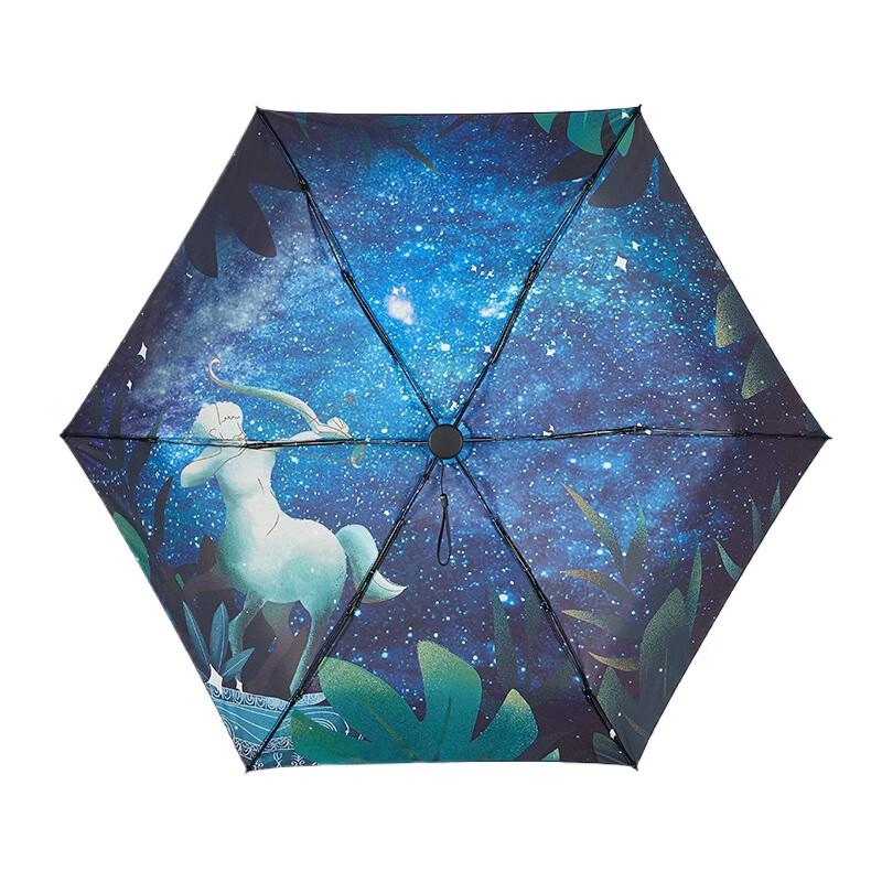 Hongye Ultra-light Mini 5-Fold Sun & Rain Umbrella