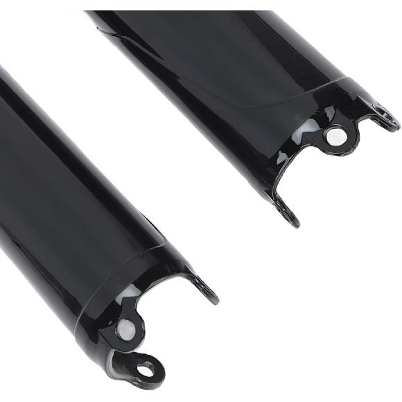 Gabelholm-Abdeckung, 2 Stück Gabelholm-Abdeckung Glänzend Schwarz für CRF250R CRF250X CRF450R CR125 CR250 CRF 450 RX Gabel-Stoßdämpfer-Schutz