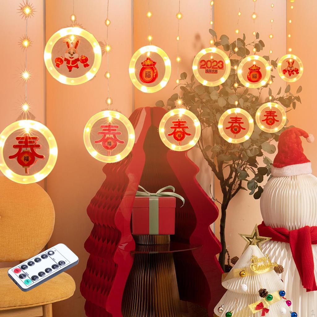 Chinese Year Icicle Light Outdoor Indoor Ornament Hanging