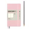 Leuchtturm A6 Plain Officially Imported Notebook, Softcover, Powder, 363950,