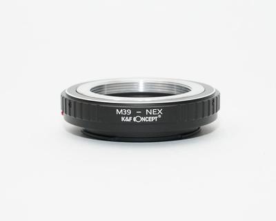 CONCEPT Leica M39 Lens To NEX Adapter with Lens Cloth K&F E-mount M39-nex (KFNEX)