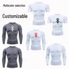 2025 Men's Quick-Dry Running T-Shirt: Breathable, Sweat-Wicking, Tight-Fit Gym Base Layer