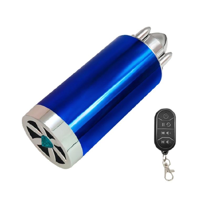 Système Audio Double Haut-parleur pour Moto Haute Performance avec Éclairage LED Spectaculaire Facile à Transporter pour les Trajets Quotidients & les Balades Plaisir
