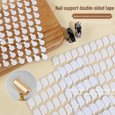 Nail Art Double-Sided Traceless Nano Tape: Strong Adhesive, Wearable Nail Holder Glue Sticker