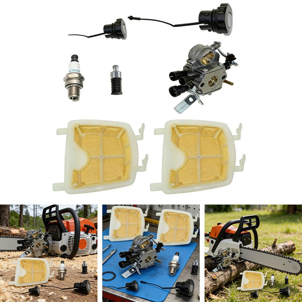 Carburetor For MS171 MS181 MS211 C1Q-S119 C1Q-S268 Including Carburetor, Air Filters, A Spark , And Fuel Tank China Mainland