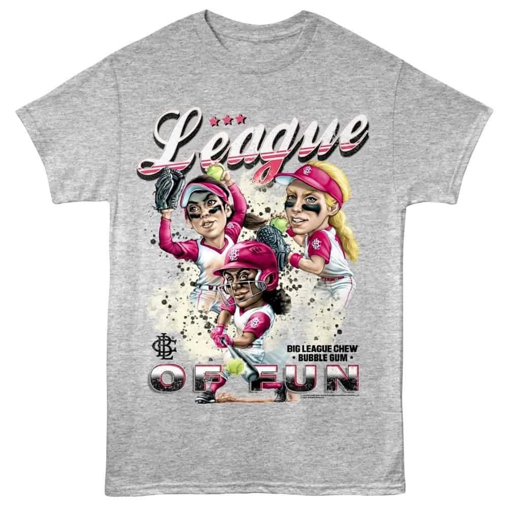 Big League Chew League of Fun Men s T Shirt M