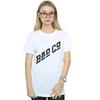 Bad Company Womens/Ladies Distressed Logo Cotton Boyfriend T-Shirt