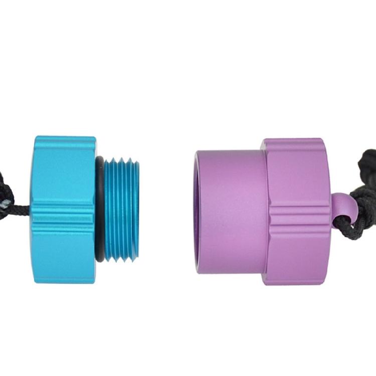 Scubas Tanks Valves End Caps Diving Dust Caps Din 1st Stage Regulator Tanks Valves Threaded Dust Plug Protectors Caps