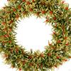 Artificial Red Berry Spring Wreath Front Door Garden Farmhouse Home Greenery for Wedding