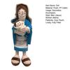 30cm Jesus/Maria Plush Doll PP Cotton Soft Accompany Sleep Pillow Cute Sofa Ornament Classic Jesus Savior Cartoon Arabian Doll Religious