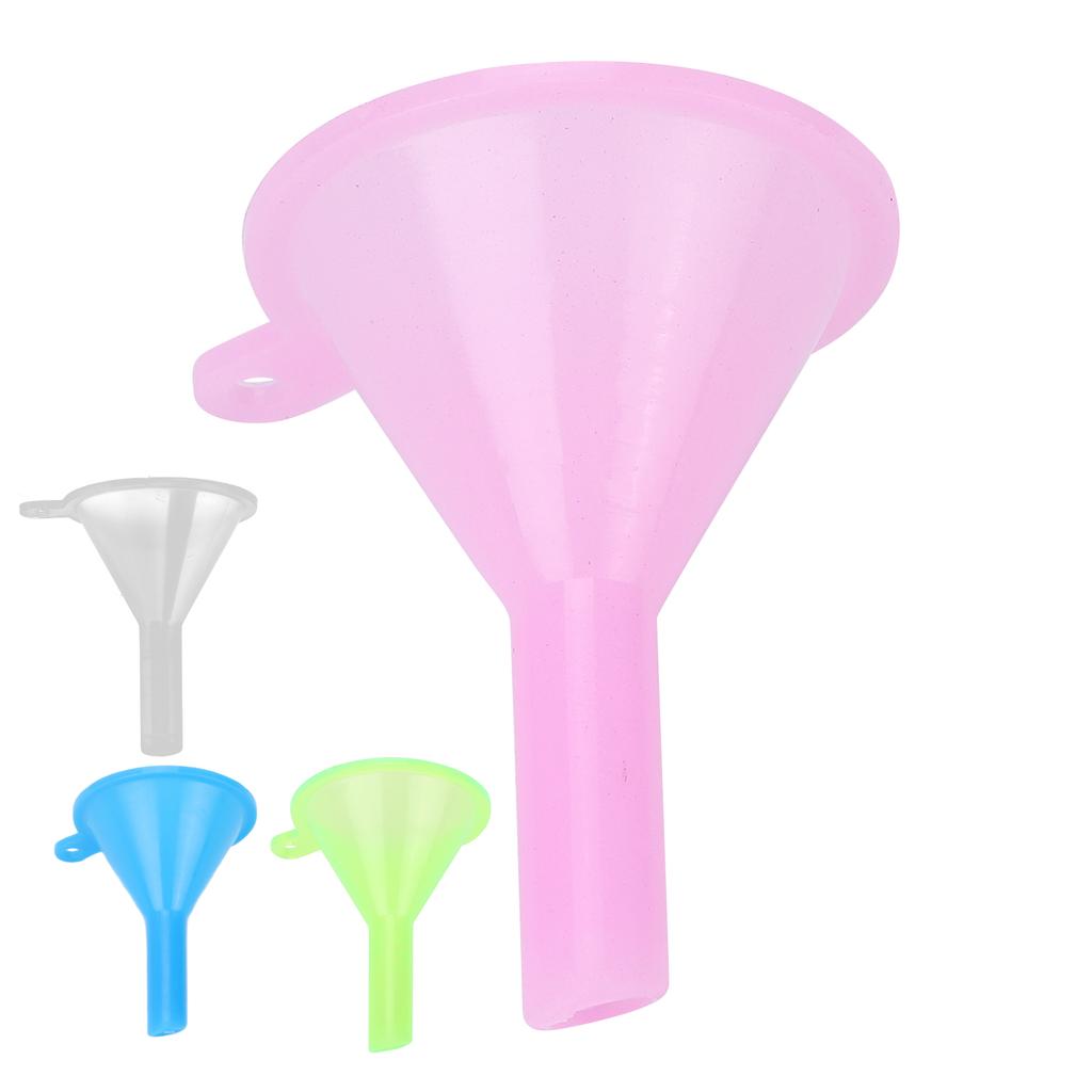 100Pcs  Separatory Funnel Plastic Perfume Separatory Funnel for Toners and Cosmetics