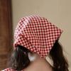 Girls Summer Checkered Sleeveless Dress Korean Casual Sundress for Toddlers and Kids