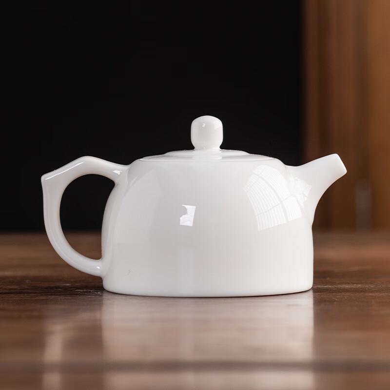 Zhuang Luhuapin Mutton Fat Jade Porcelain Gongfu Master Tea Cup