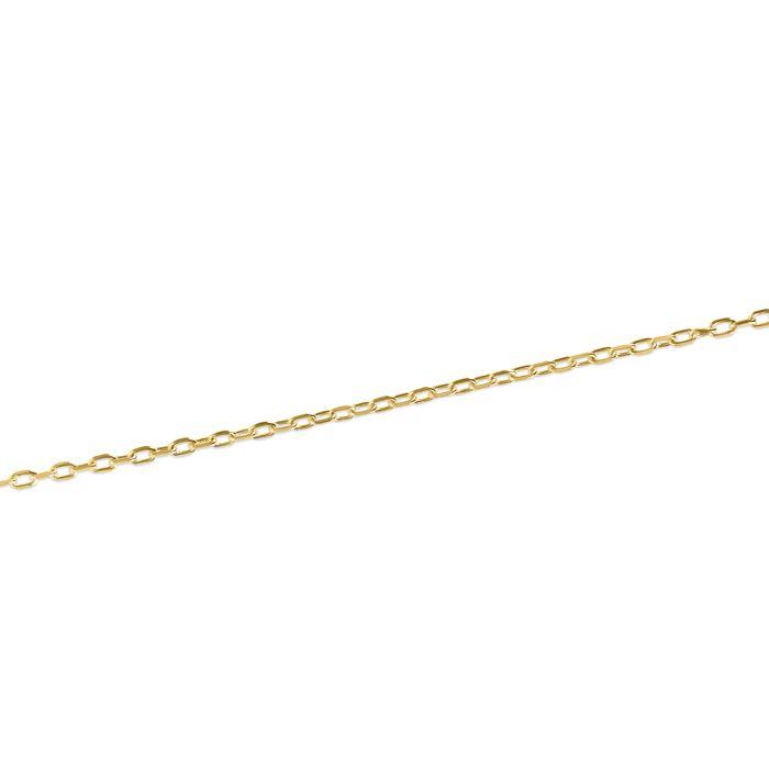 Luxenter Collier en argent sterling 925 avec finition en or jaune 18K - Luxenter