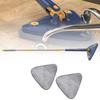 Eco-friendly Chenille Flat Mop For Hardwood Floors Stainless Steel Handle