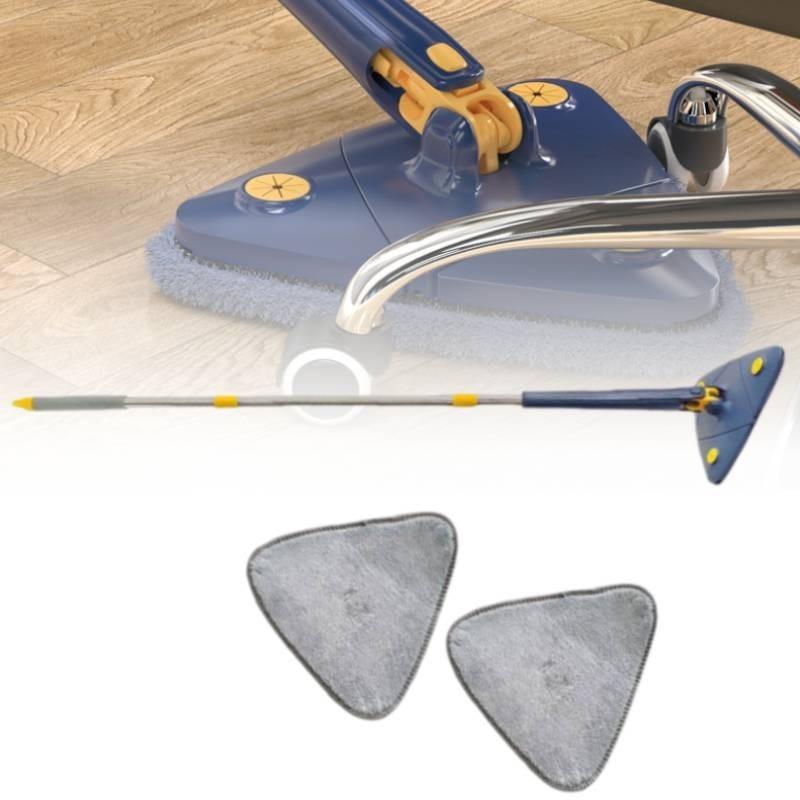 Eco-friendly Chenille Flat Mop For Hardwood Floors Stainless Steel Handle