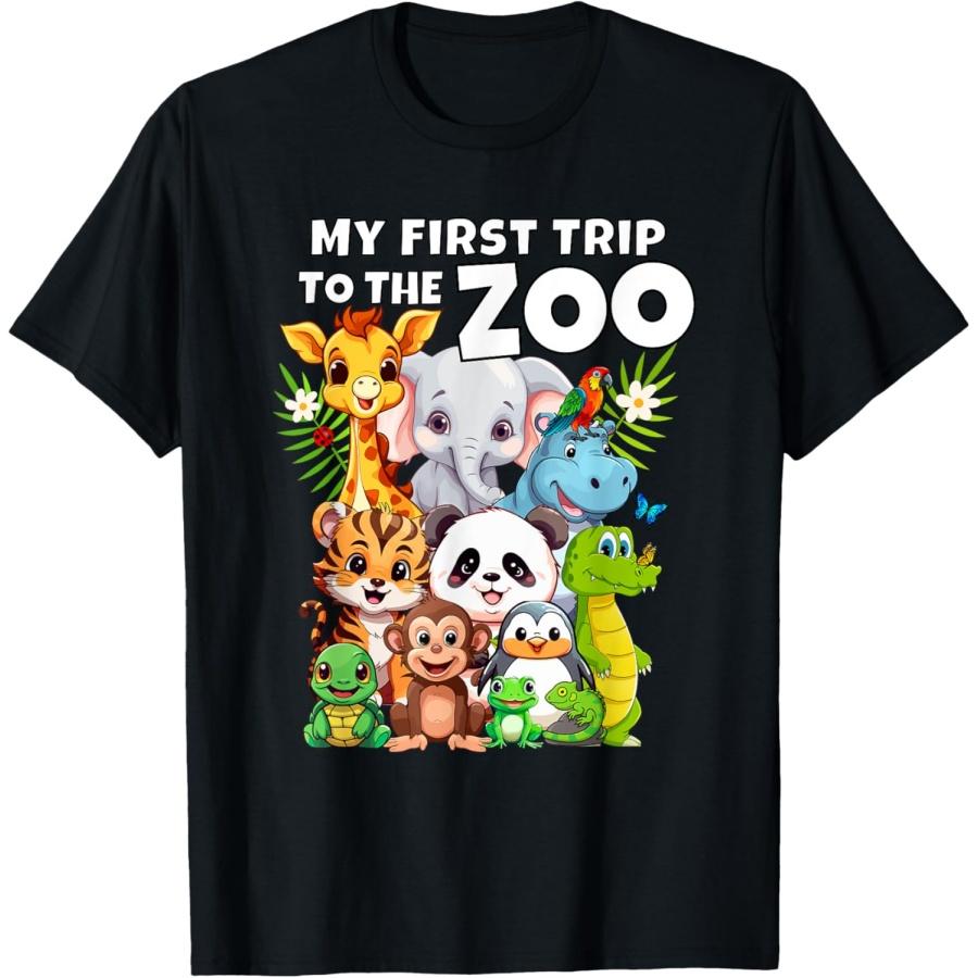My First Trip To The Zoo T-Shirt(1) XXXXXL чёрный