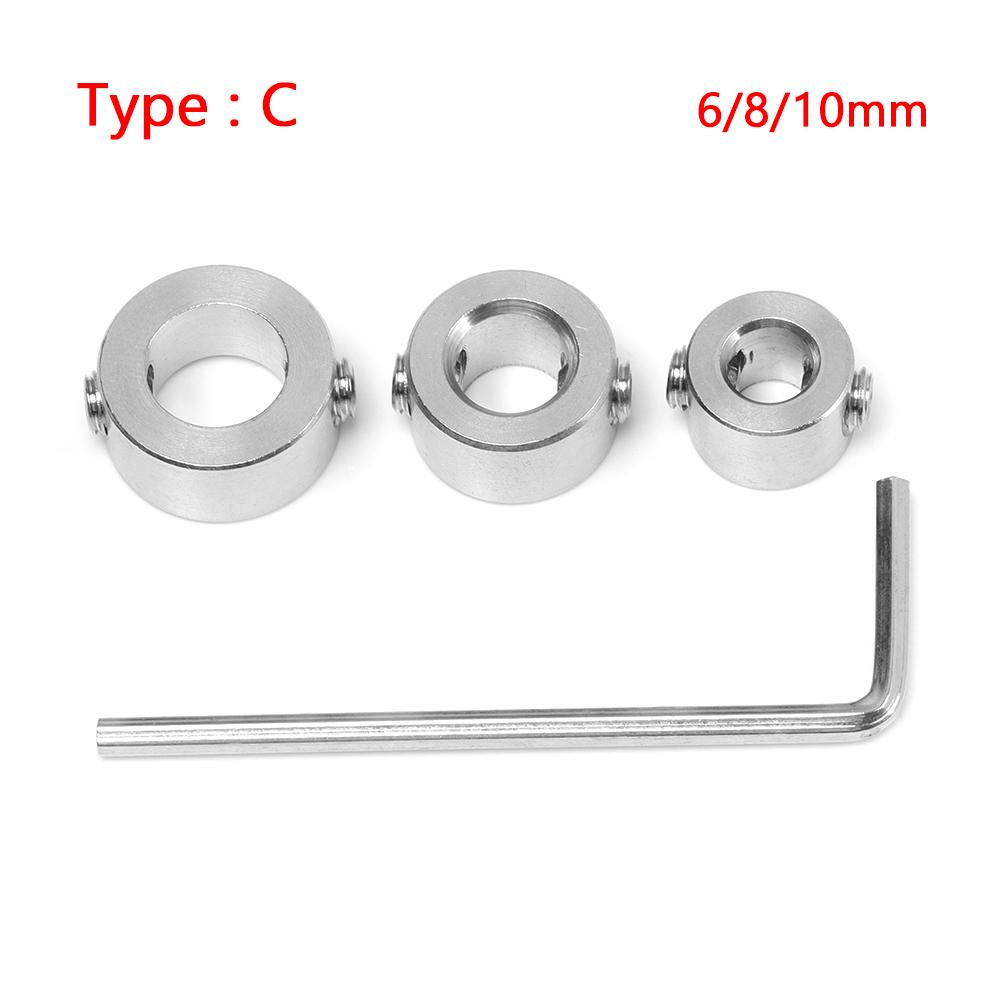 

Набор стопорных воротников для деревообработки 3 мм-16 мм, стопорное кольцо для сверления глубины, кольцо из нержавеющей стали, высококачественный кольцевой локатор для сверла C