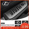 Naklejki Wewnętrzne 10 szt. 3D Epoksydowe Dekoracja Zewnętrzna/Wewnętrzna Samochodu Małe Naklejki Naklejka Dla F-SPORT ES RX NX LS UX LM LX GX LC RZ