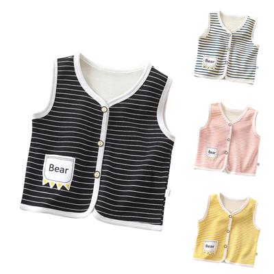 Winter Kids Vest Sleeveless Bottom Outer Wear Vests
