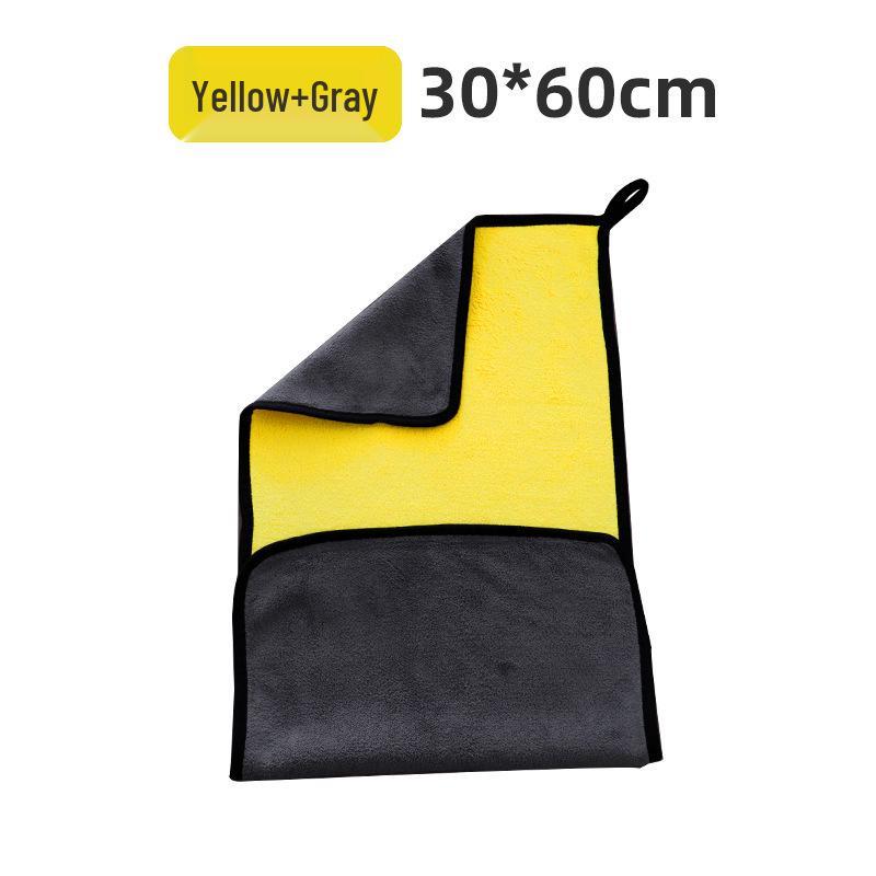 Non-Marking, Absorbent, Lint-Free Car Wash Towels - Thick, Large, and Durable Auto Cleaning Cloth Set