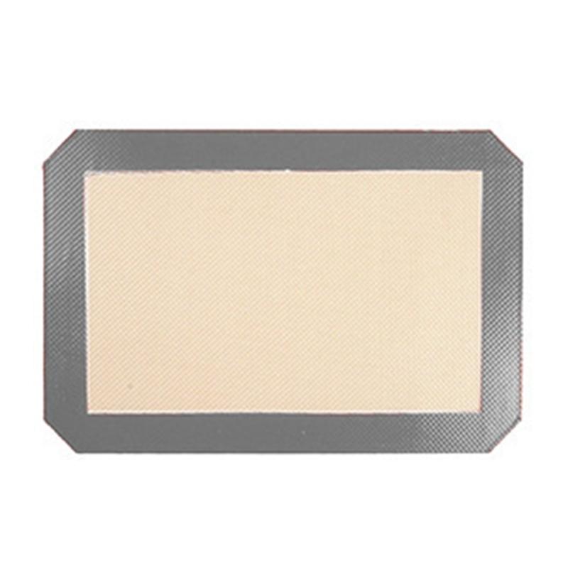 Rectangular Silicone Pastry Mat For Baking Heat Resistant Durable Materials Kitchen Essential Silicone Baking Pad темно серый