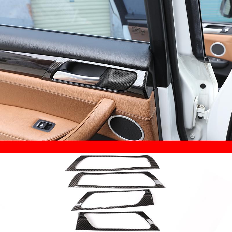 For BMW X3 X4 F25 F26 2011-17 ABS Carbon Fiber Interior Center Control Panel Air Conditioner Air Vent Frame Trim Car Accessories