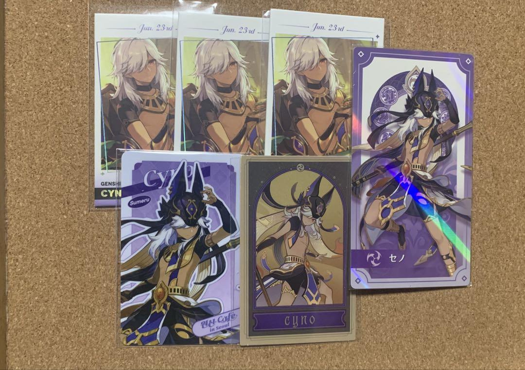 

[USED] Genshin Seno Korean card bulk sale