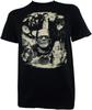 Universal Monsters Mens Collage Dracula Frankenstein Bride Glow T-Shirt
